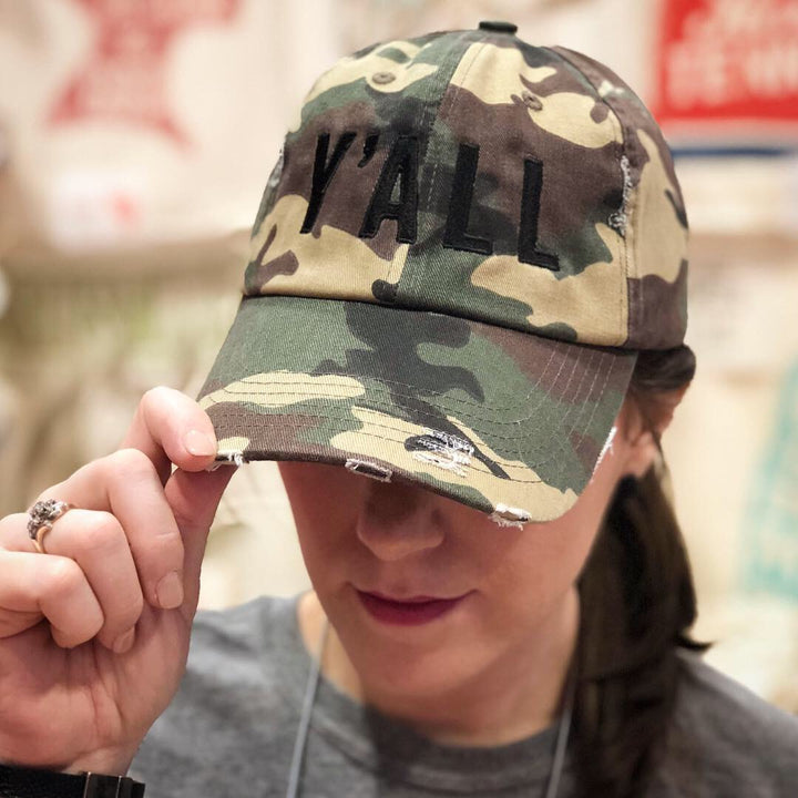 Y'all - Camo Hat