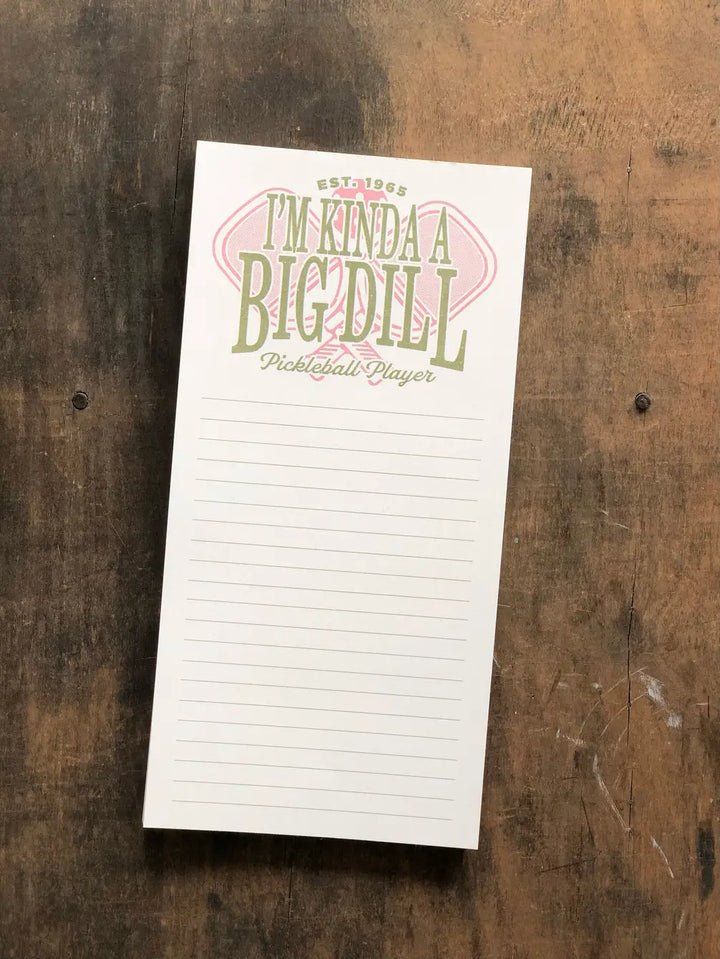 Pickleball Notepad