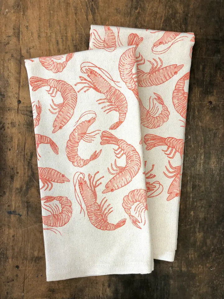 Shrimp Pattern- Kitchen Towel