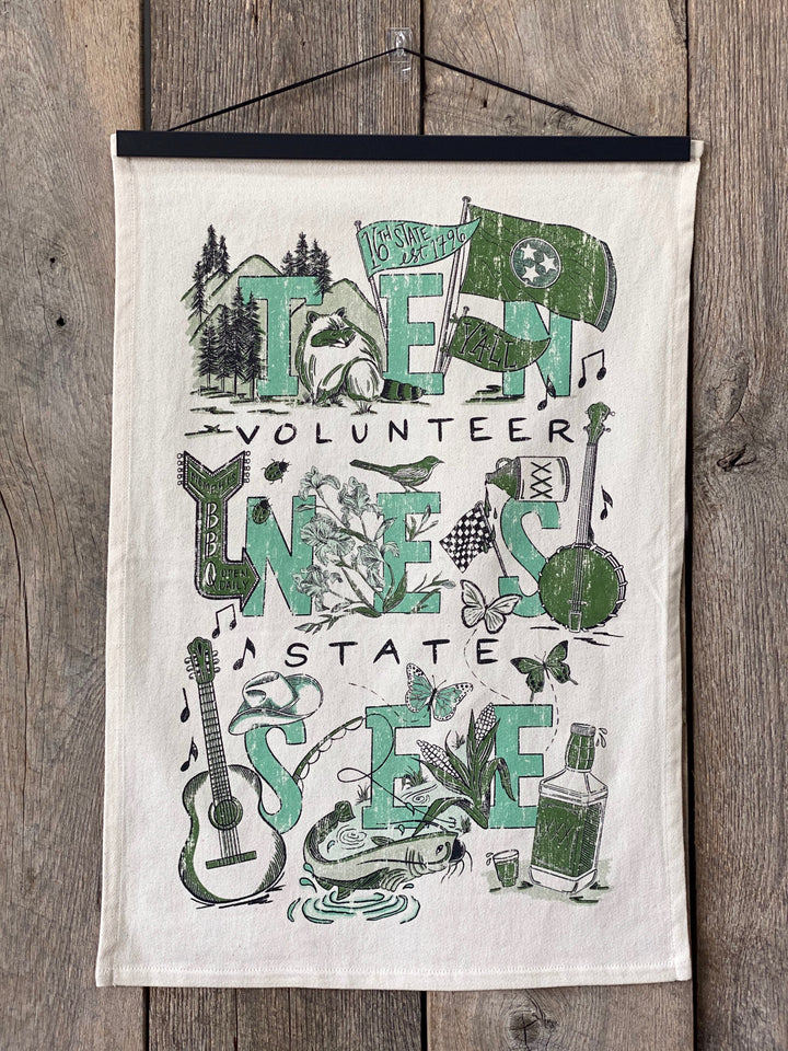 Tennessee Icons - Kitchen Towel