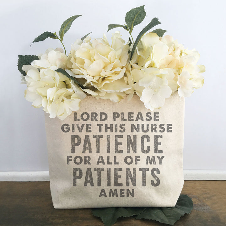 Lord Please Give This Nurse Patience For All Of My Patients Amen Zipper Pouch
