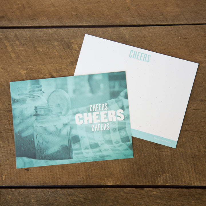 Cheers Cheers Cheers Card