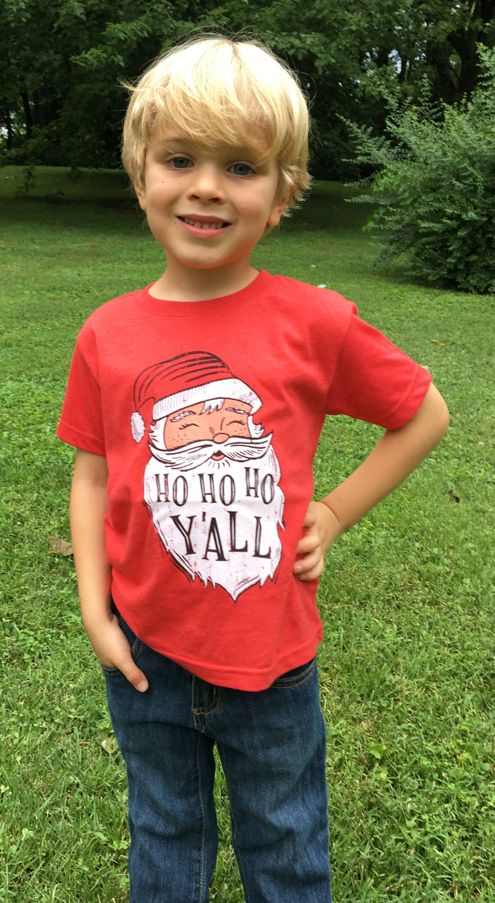 HO HO HO Y'ALL Toddler Shirt