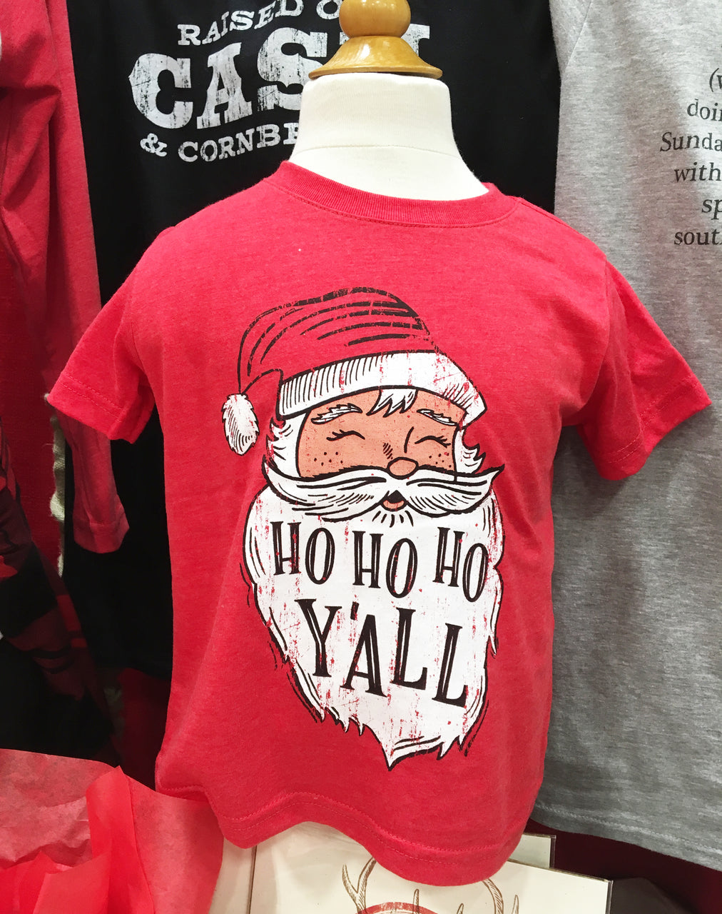 HO HO HO Y'ALL Toddler Shirt