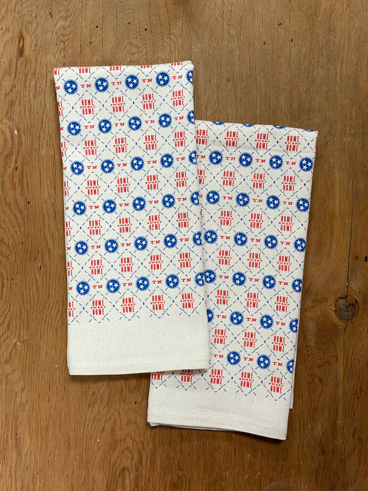 Tennessee Tri-Star Pattern - Kitchen Towel