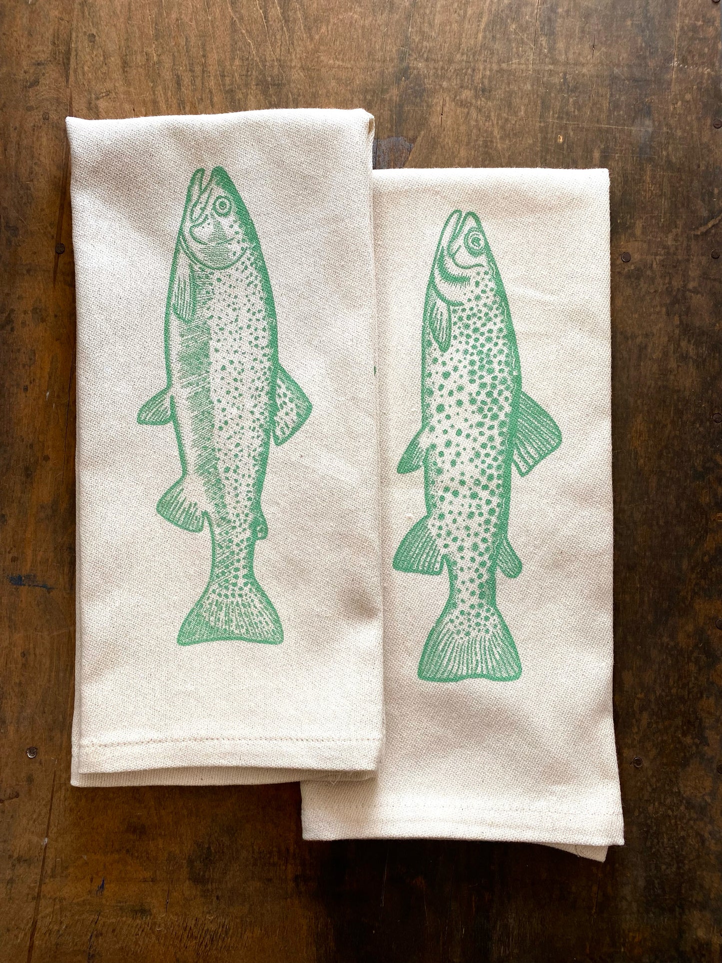 Trout- Kitchen Towel