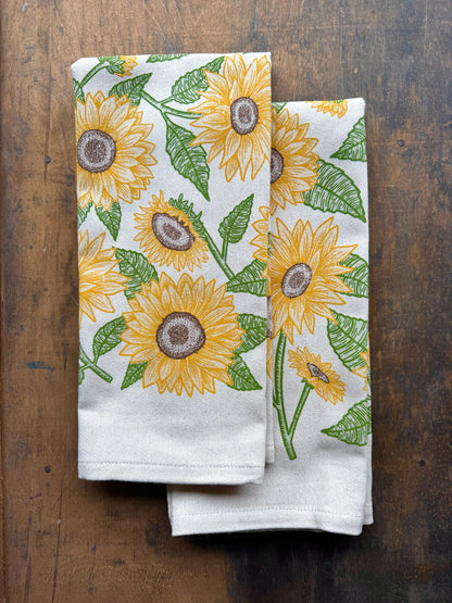 Sunflower Kitchen Towel