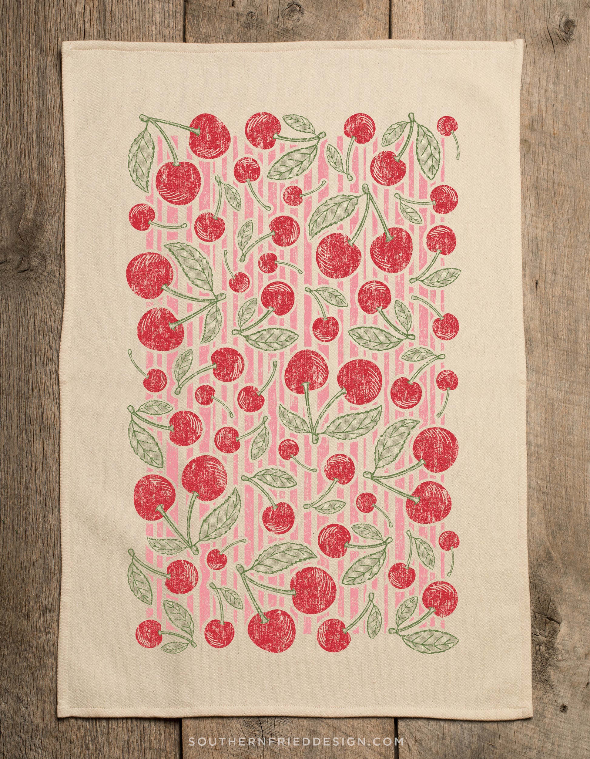 Cherries Kitchen Towel