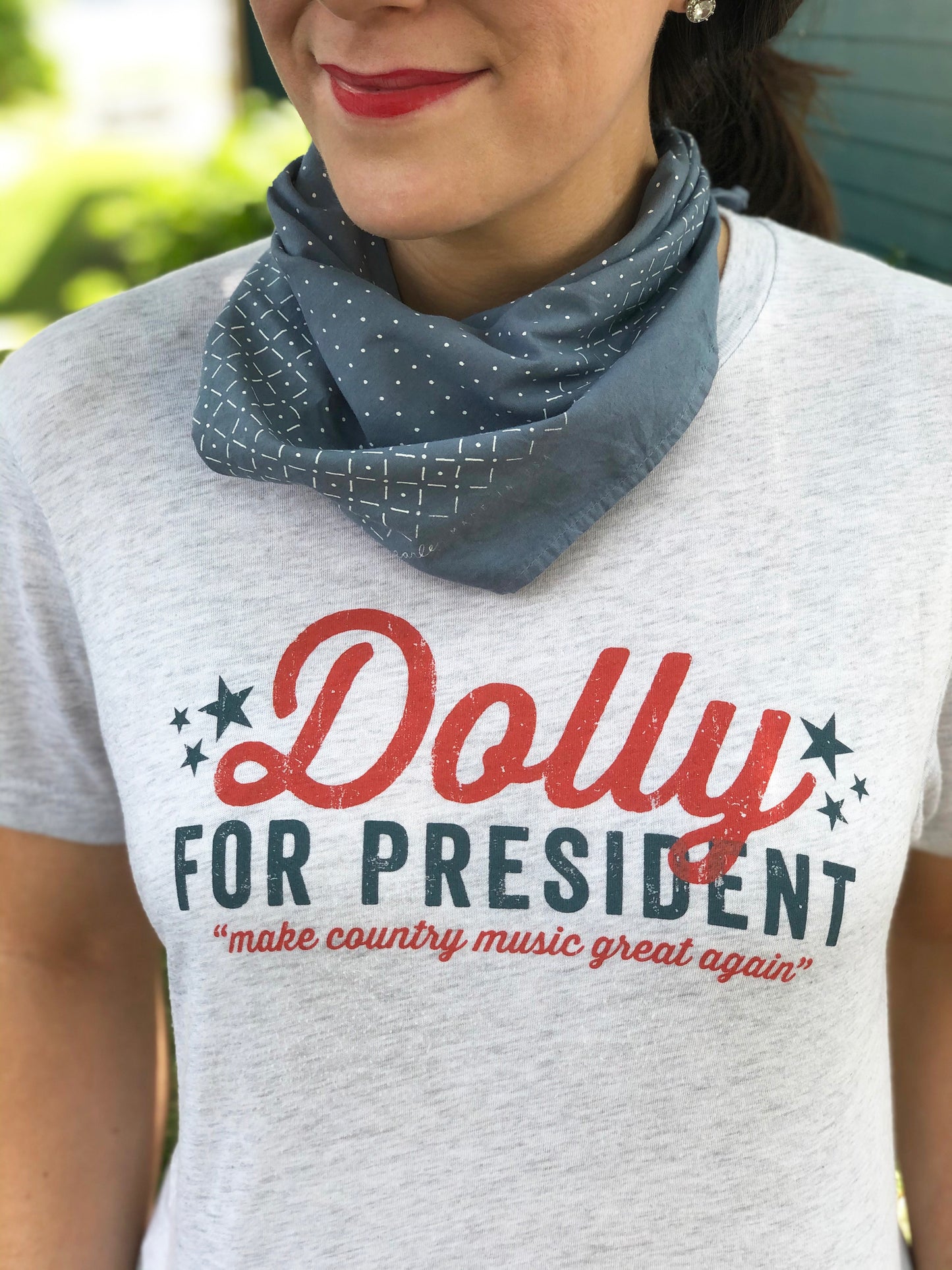 Dolly for President - ADULT - Heather White