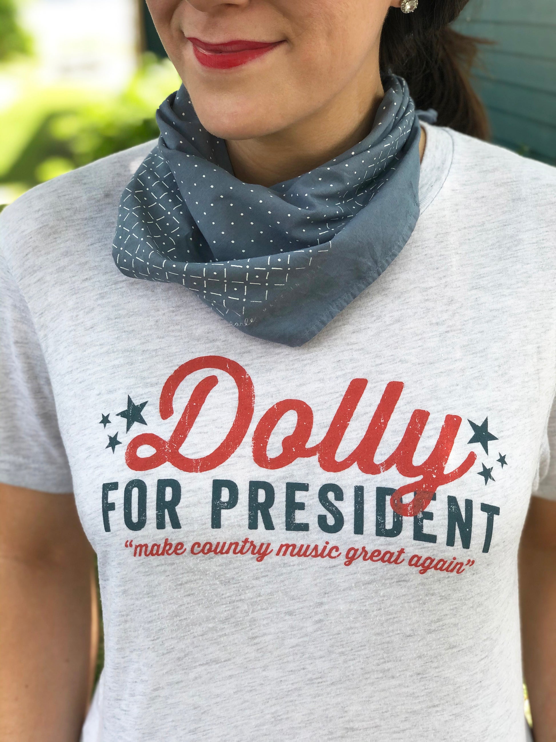 Dolly for President - ADULT - Heather White