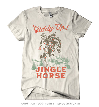 Giddy Up Jingle Horse Shirt