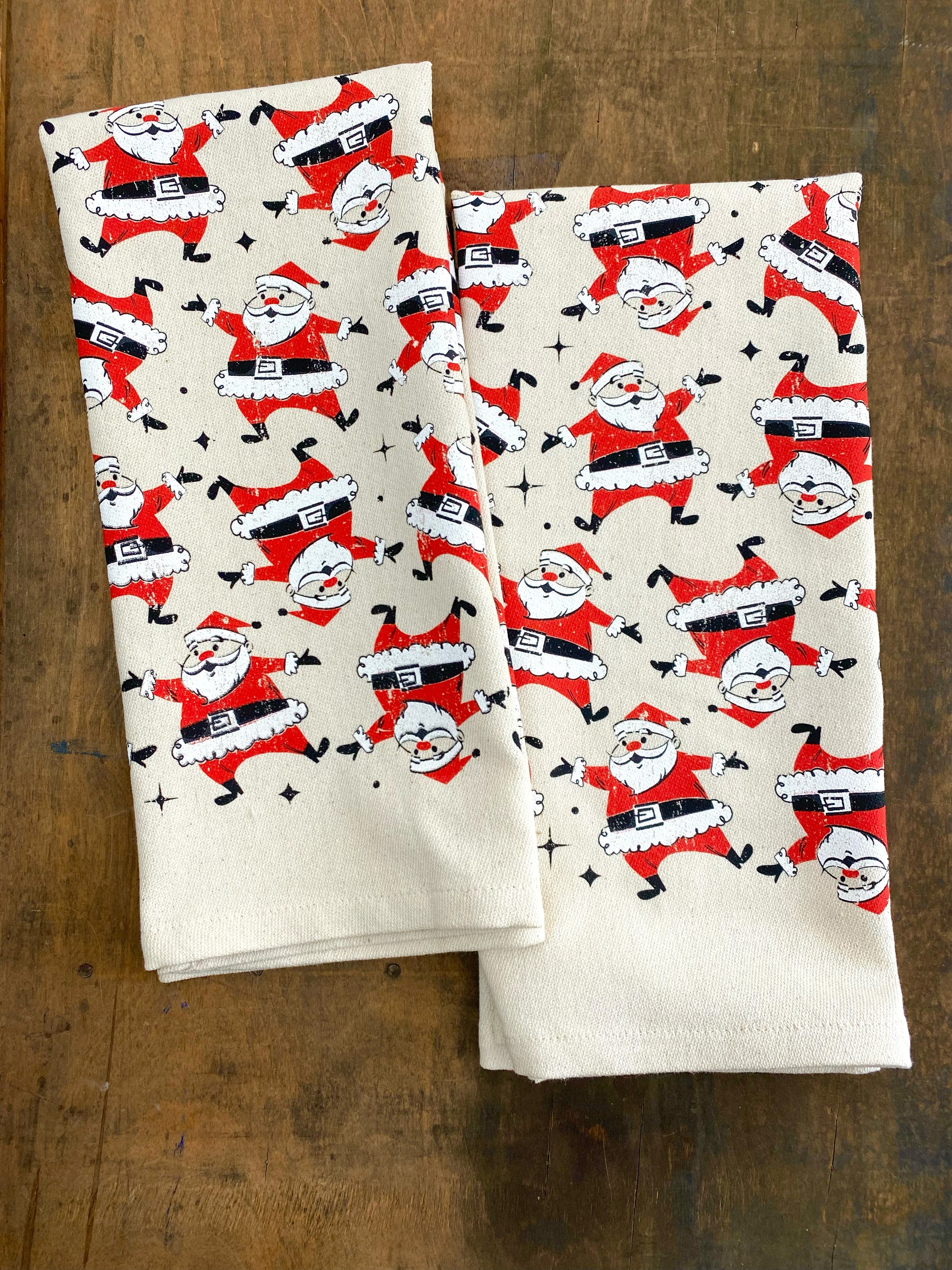 Jolly Santa Kitchen Towel