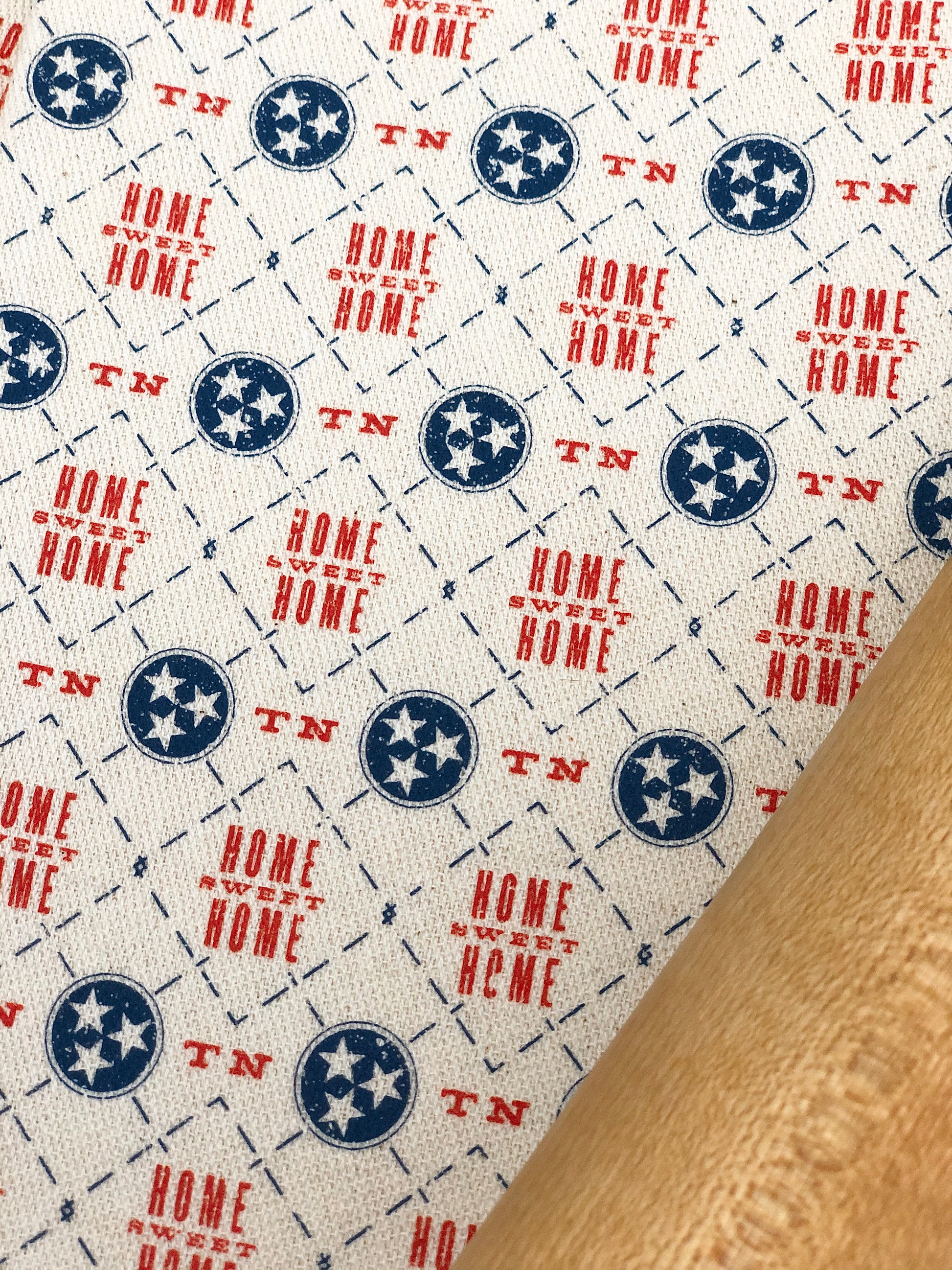 Tennessee Tri-Star Pattern - Kitchen Towel