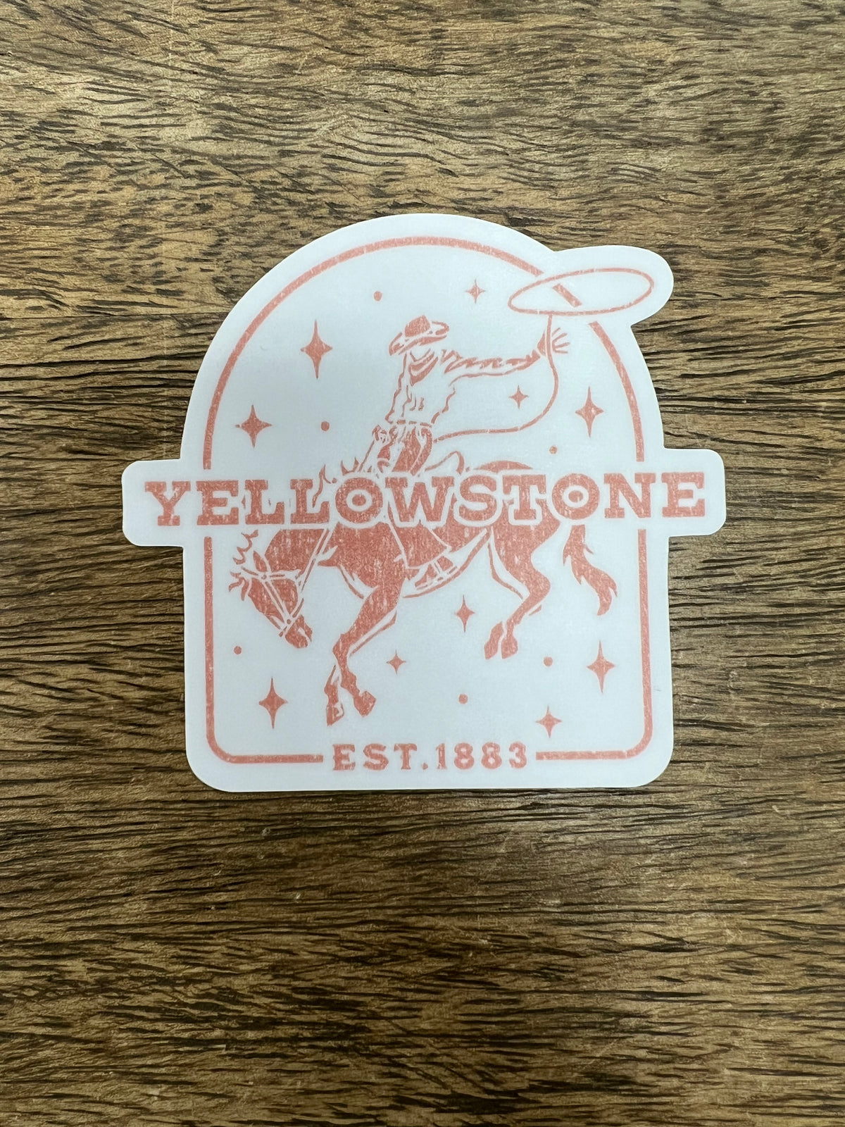 Yellowstone Club Sticker Yellowstone- Sticker – Southern Fried Design Barn