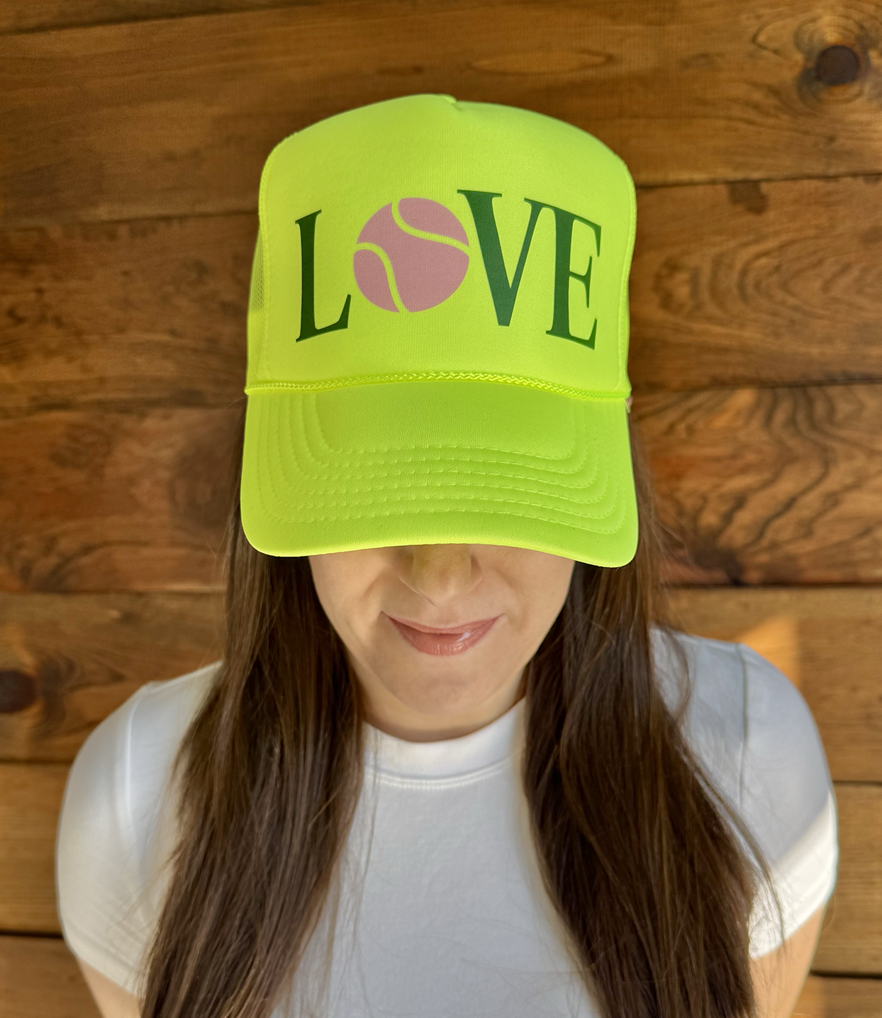 PREORDER - "LOVE Tennis" Trucker Hat