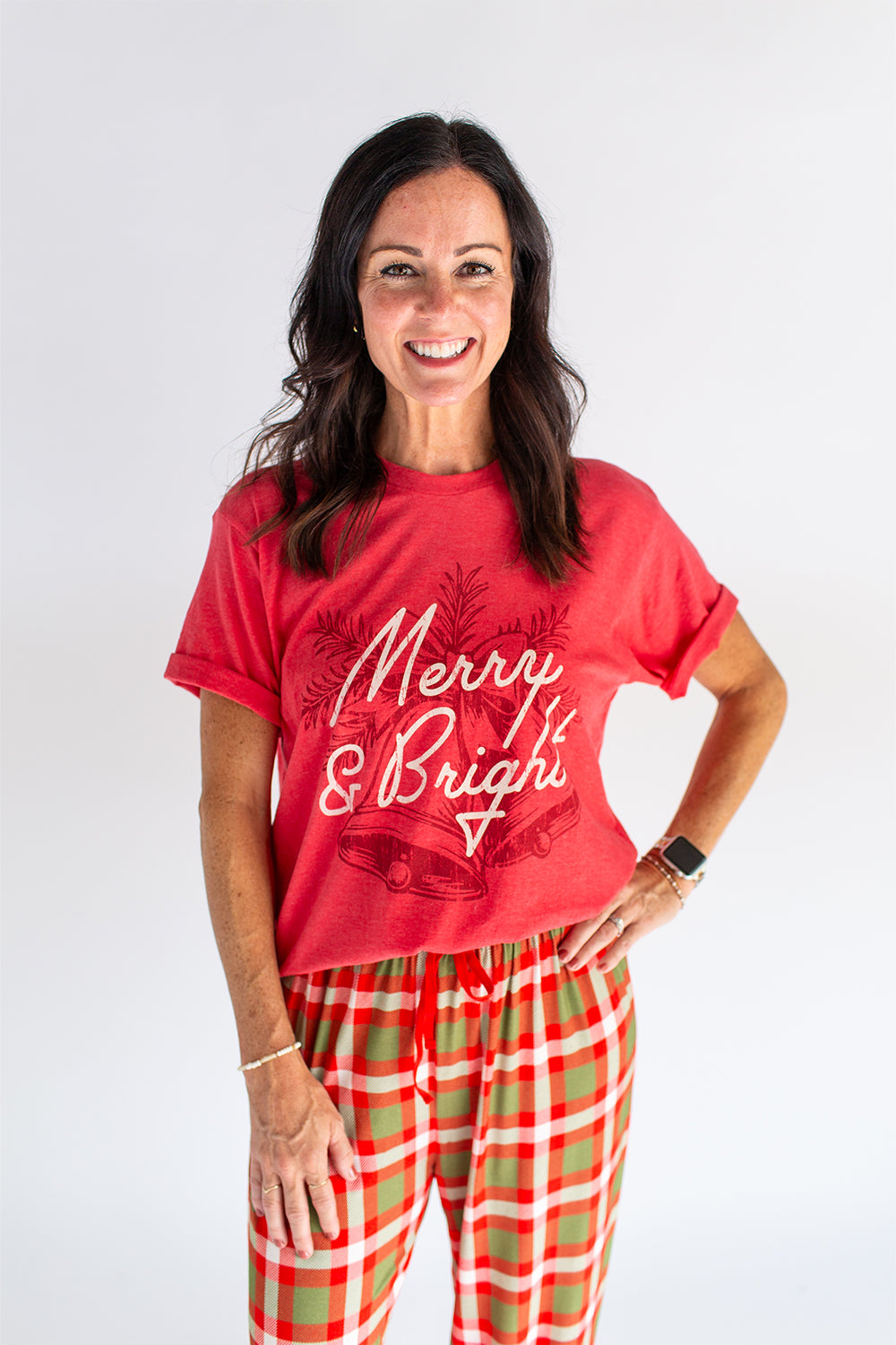 Merry & Bright Red Shirt