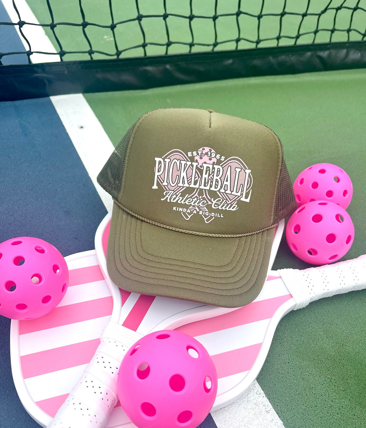 Pickleball Trucker Hat- Trucker Hat