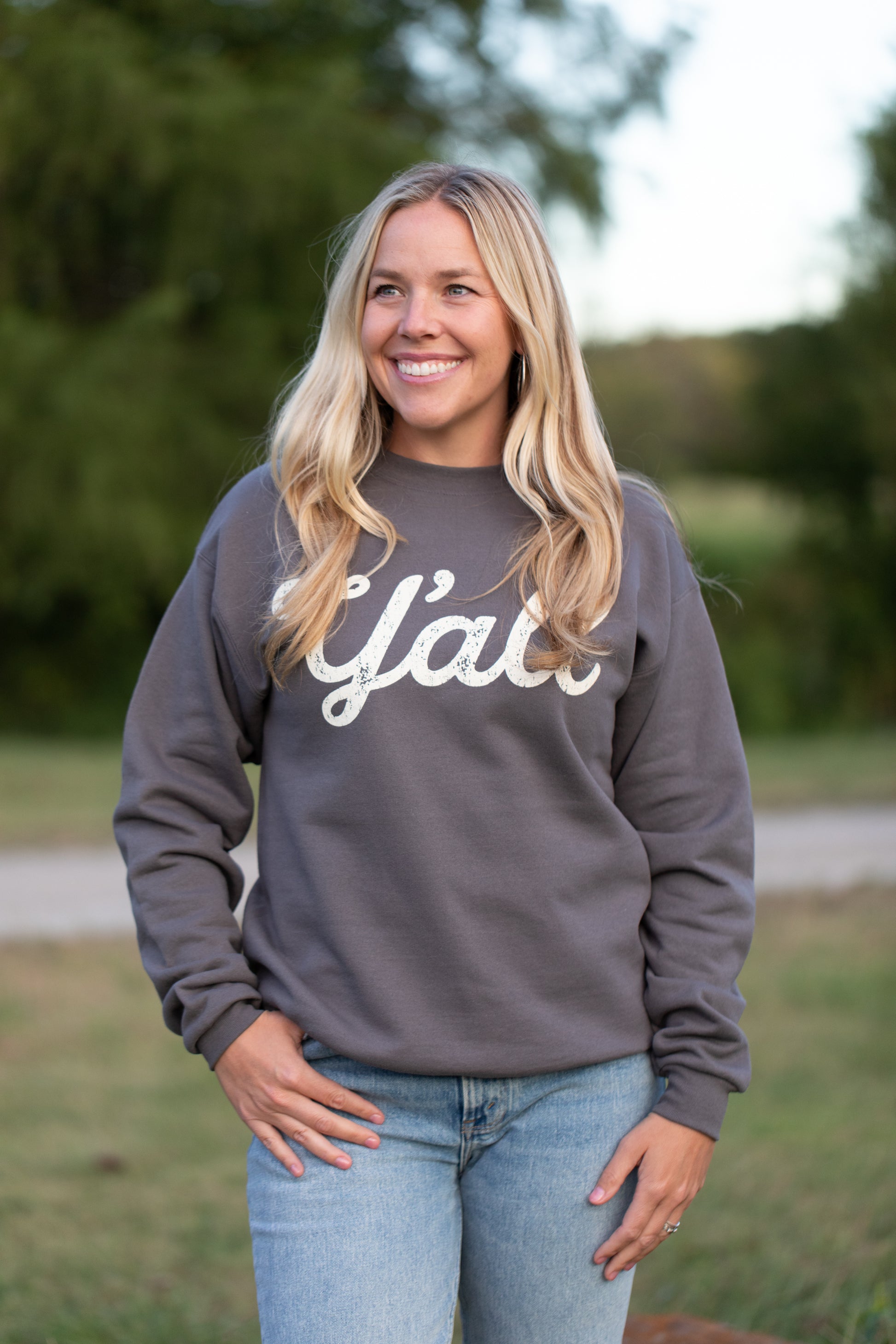Y'all Script Sweatshirt