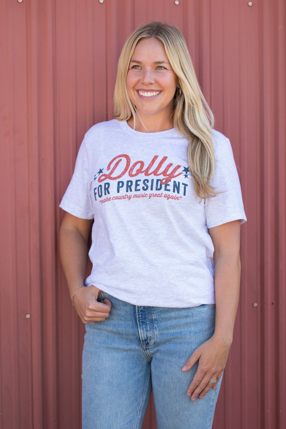 Dolly for President - ADULT - Heather White