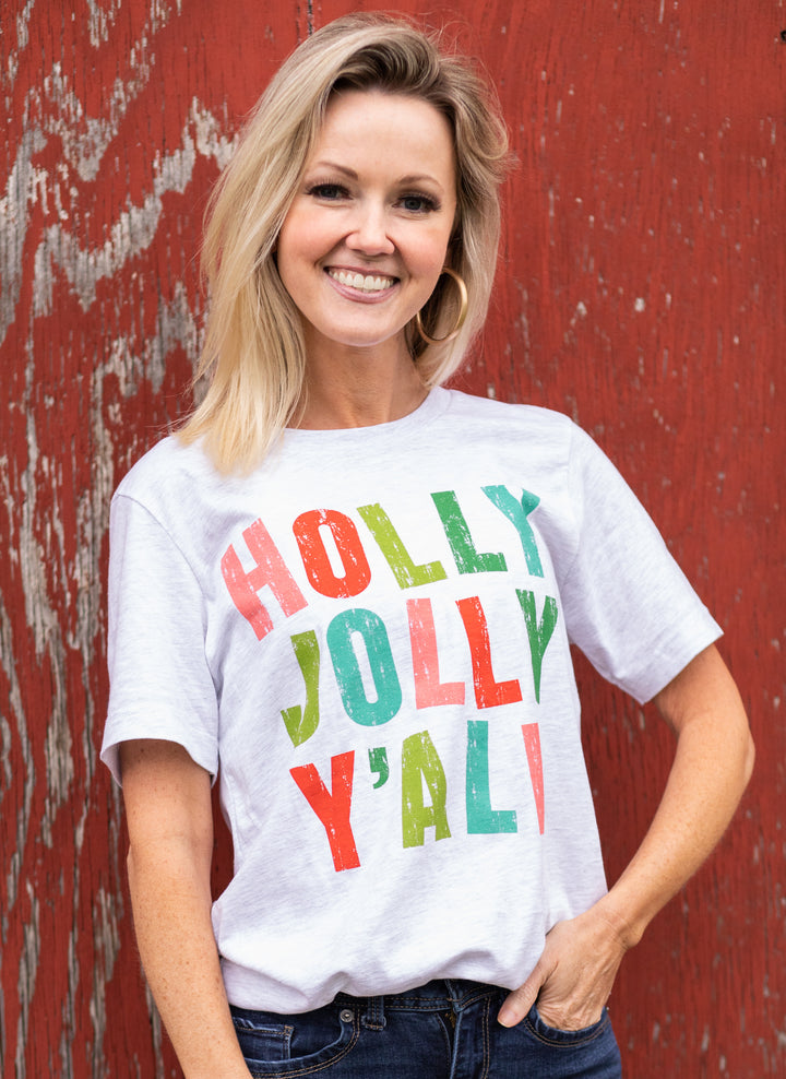 Holly Jolly Y'all- Shirt
