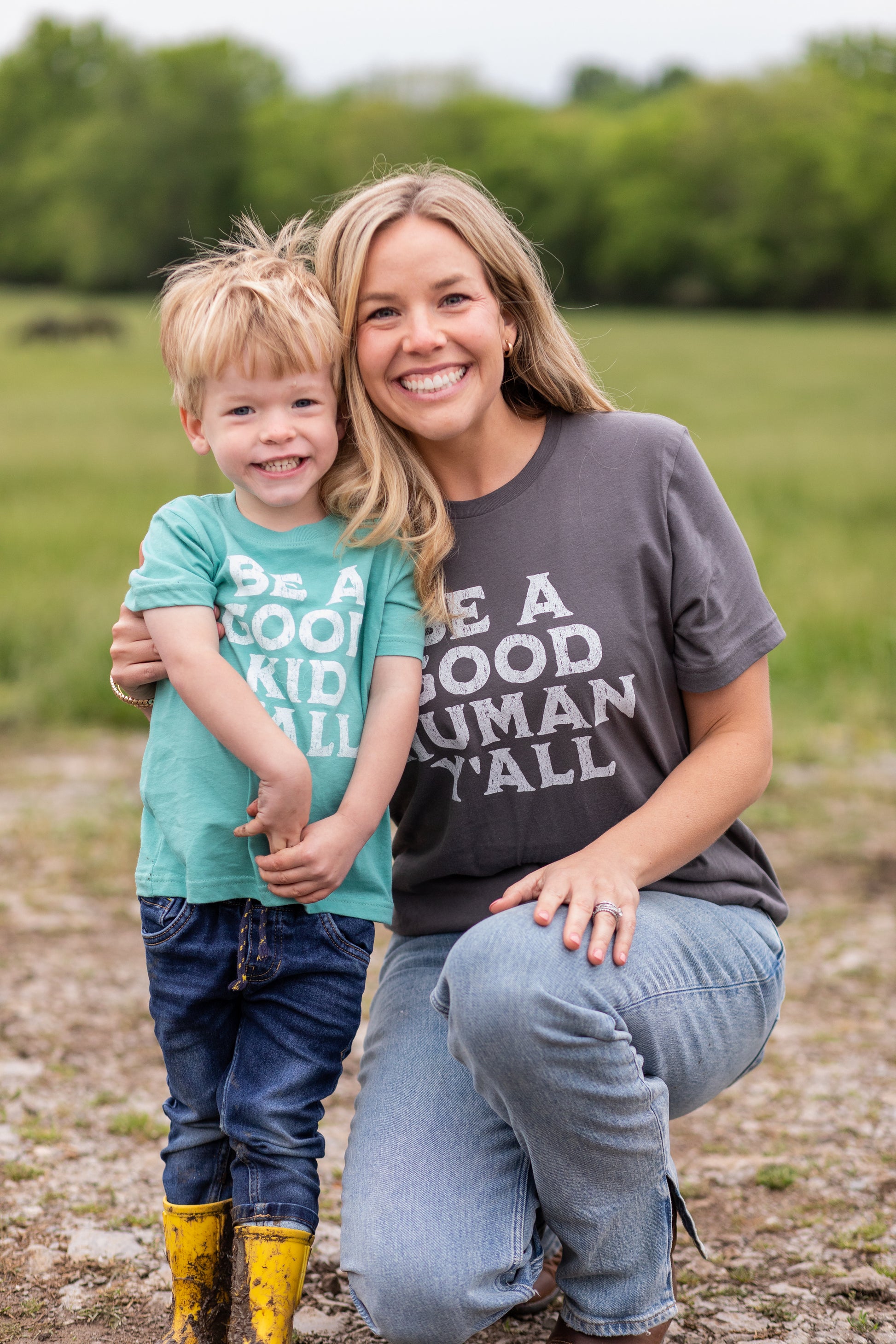Be A Good Kid Y'all Toddler Shirt