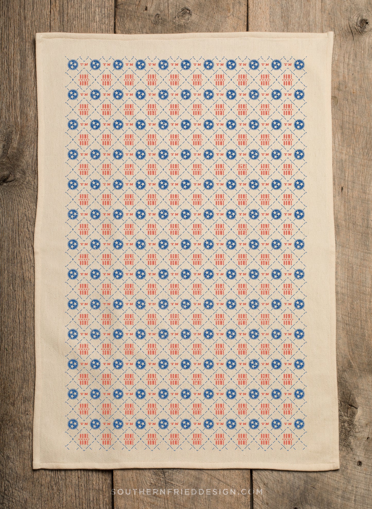 Tennessee Tri-Star Pattern - Kitchen Towel