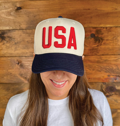 USA Embroidered Trucker Hat