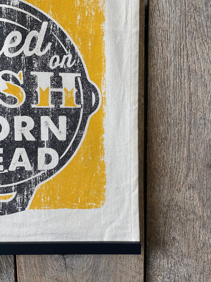 Raised on Cash and Cornbread - Kitchen Towel