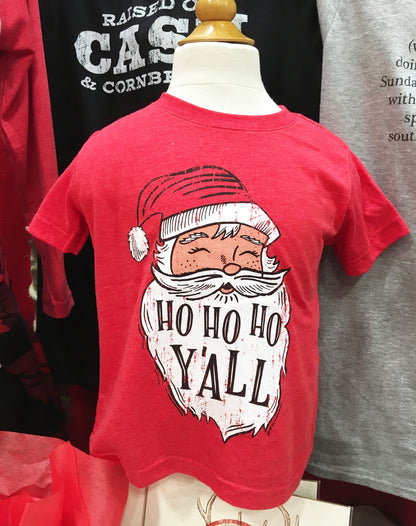HO HO HO Y'ALL Toddler Shirt
