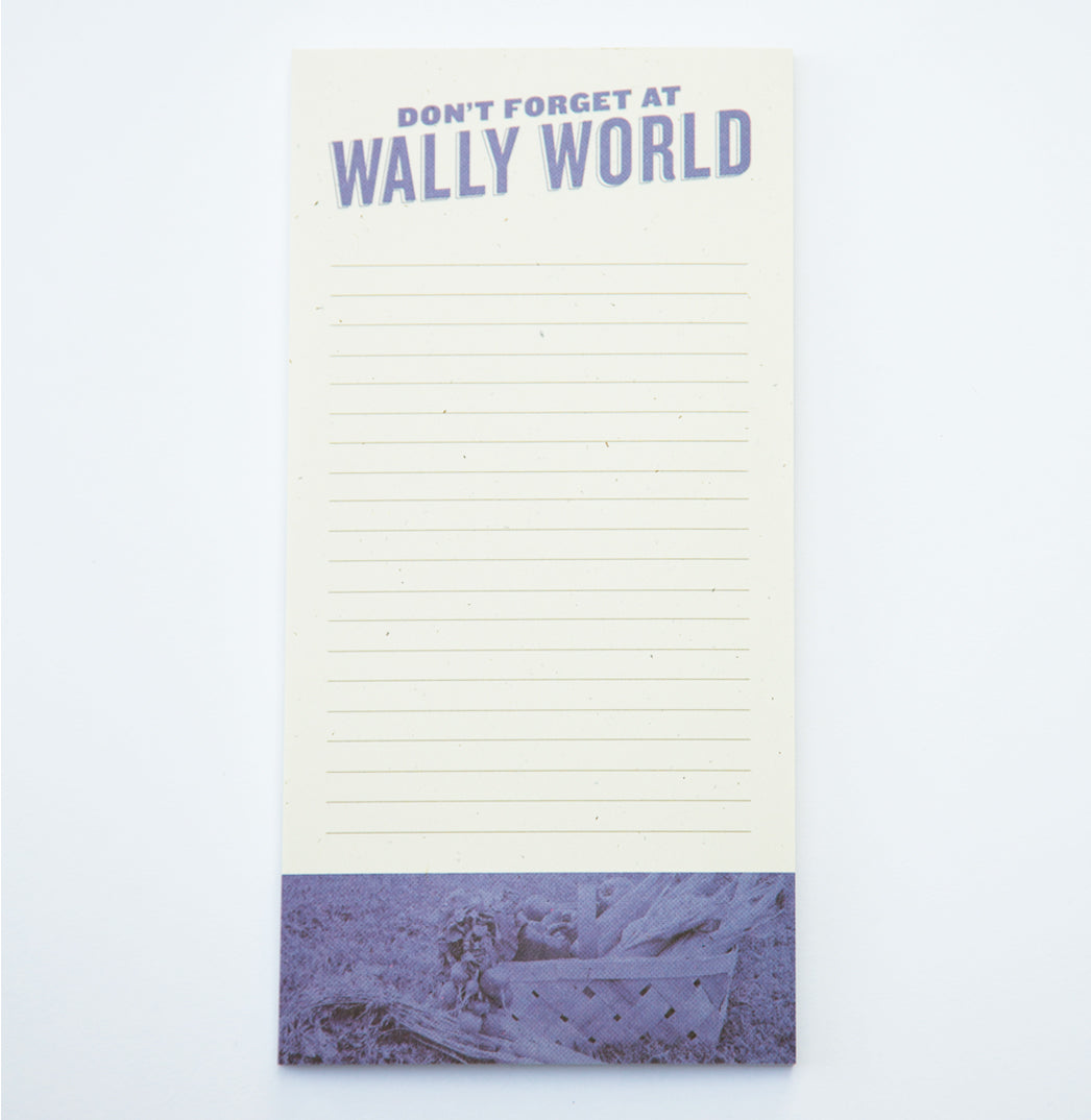Don't Forget at Wally World Notepad