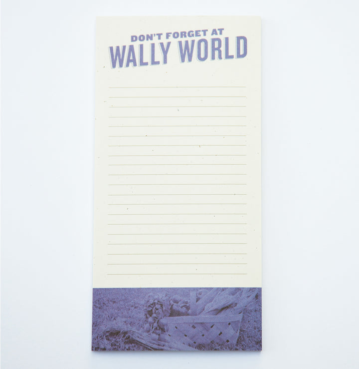 Don't Forget at Wally World Notepad