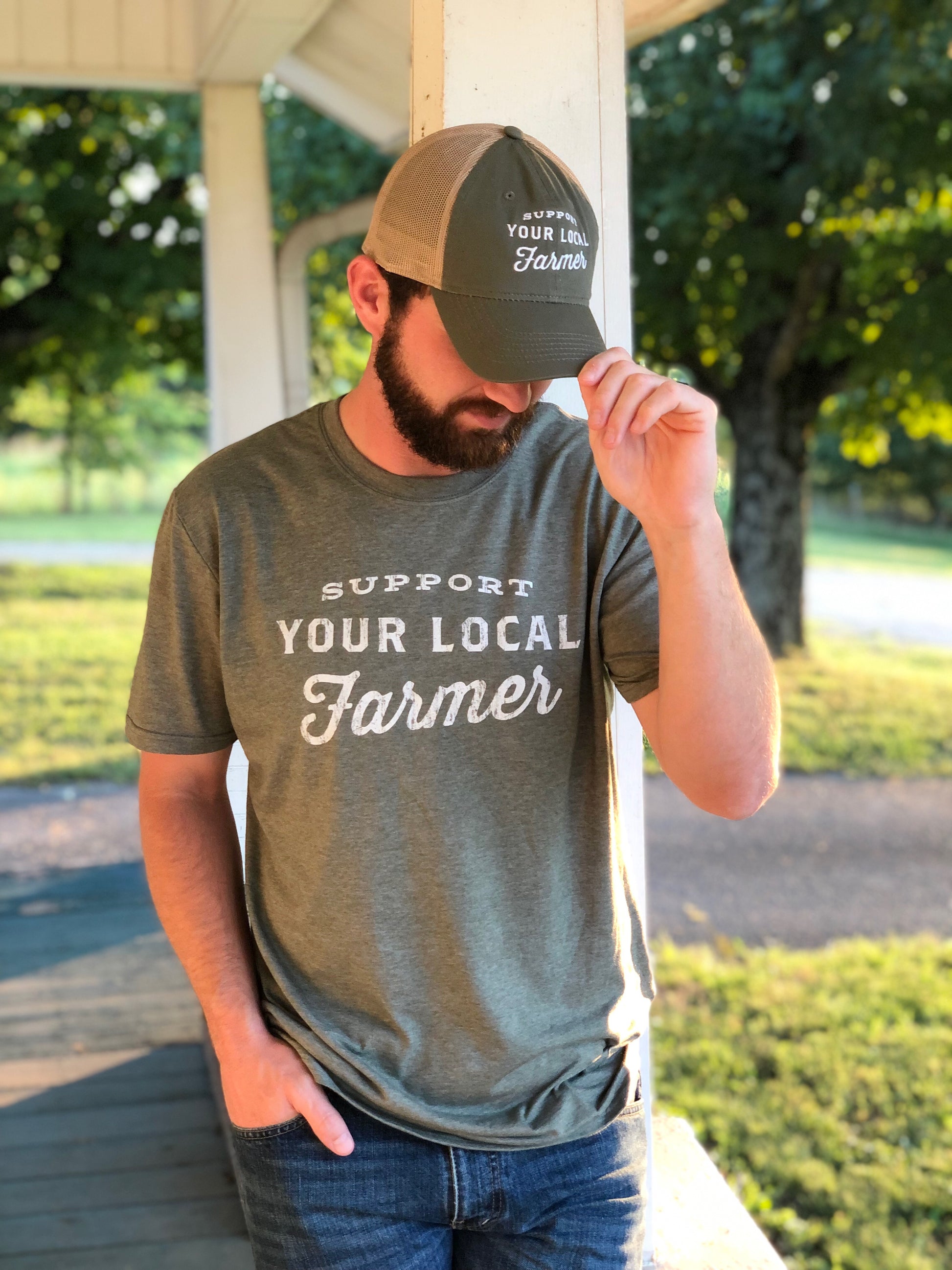 Support Your Local Farmer Hat