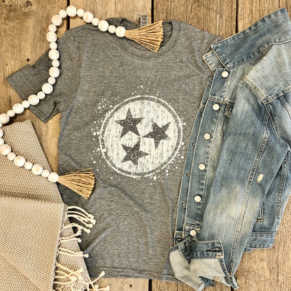 Tristar Heather Gray Short Sleeve Shirt