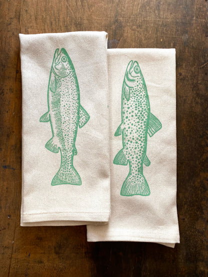Trout- Kitchen Towel
